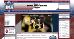 Desktop Screenshot of huronperthlakers.ca